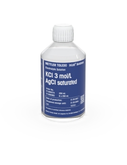 рН-метр METTLER TOLEDO Electrolyte 3 mol/L KCl Sat AgCl, 250mL